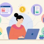 Jak zarabiać online - Obrazek dekoracyjny